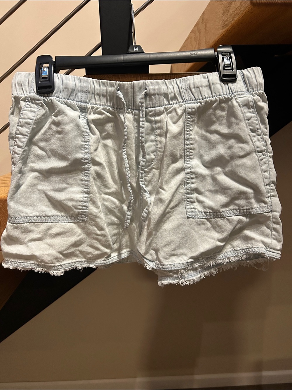 Everyday Drawstring Athletic Shorts in White